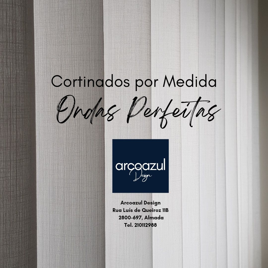 Cortinados por Medida Ondas Perfeitas By Arcoazul