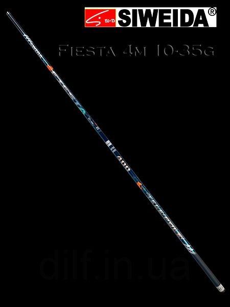 Вудка Siweida Fiesta Pole 4м 10-35 г махова вудлище без кілець
