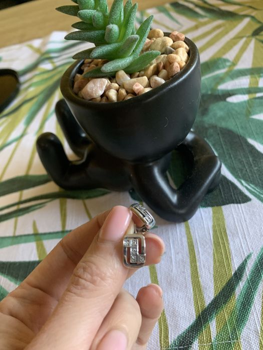 Срібло та  з позолотою