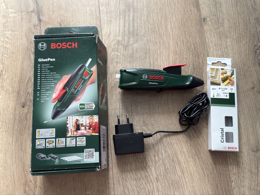 Akumulatorowy pistolet do kleju BOSCH GLUEPEN