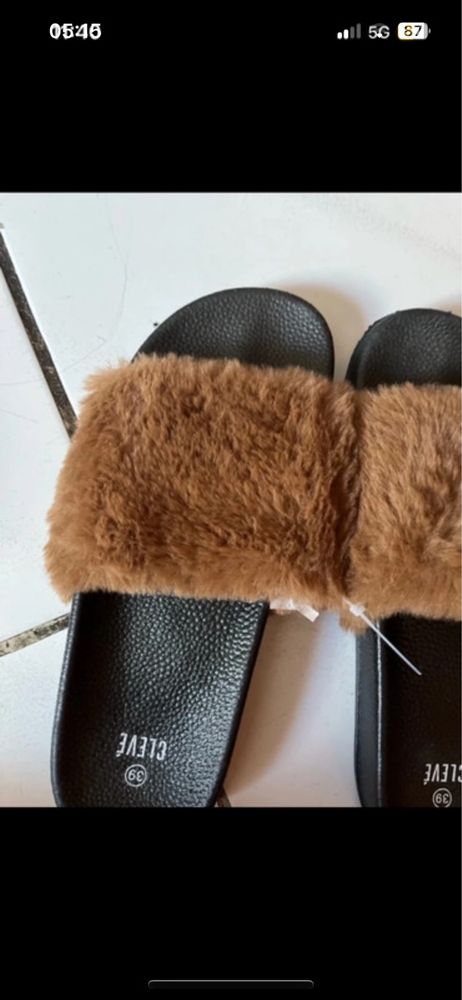 2 x klapki Cleve nowe z metka