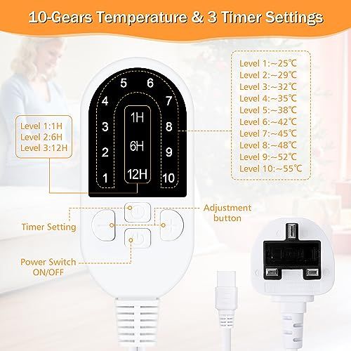 Mata Grzewcza z 10 Poziomami Temperatury