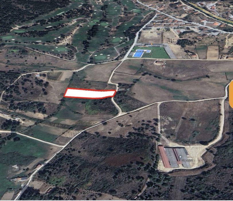 1/3 do terreno de 3400m2 em Vidago