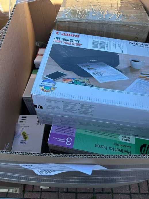 Zwroty konsumenckie z Amazon - palety i boxy - zakup w ciemno - 48h