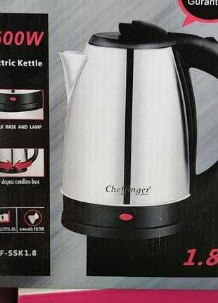 Електрочайник з європи 1500ват.