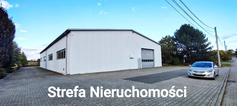 Hala magazynowo produkcyjna przy Autostrada A1  915 m2