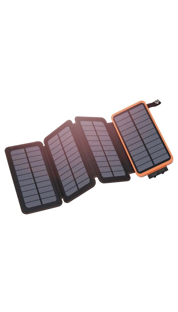 Power Bank/Повербанк 25000mAh на солнечных панелях
