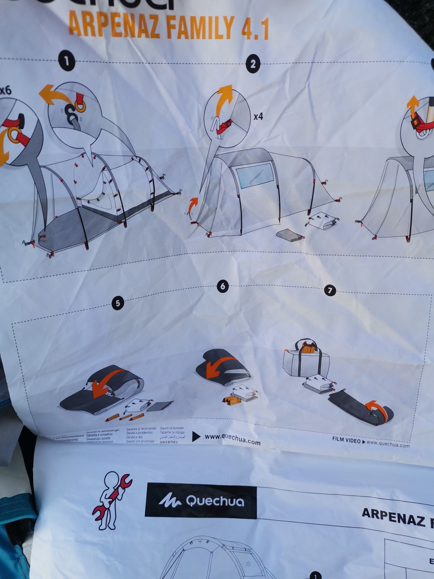 Tenda Campismo Arpenaz Family 4.1