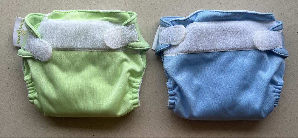 Bum genius - 2x pieluszka wielorazowa 3-6 kg noworodek