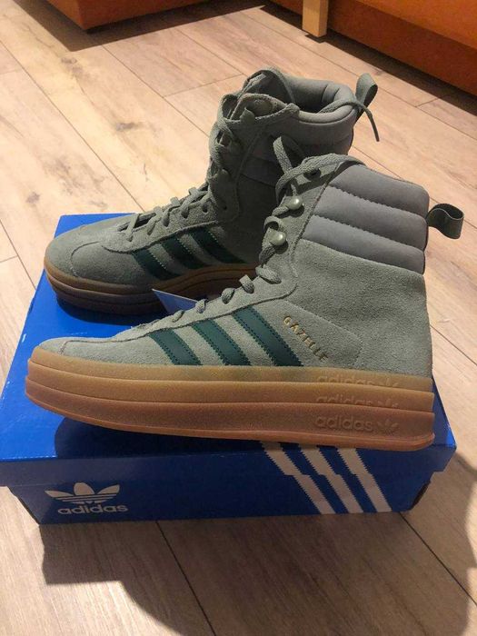 Високі кросівки Adidas Gazelle Boot - розм 40 - нові, оригинал