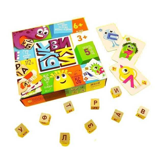 Игра Danko Toys Буквики (Укр) (G-BU-01U)