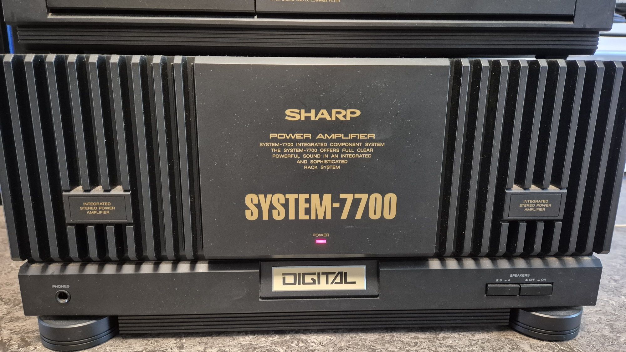 Zestaw HiFi Sharp 7700 komplet sprawny bdb stan.