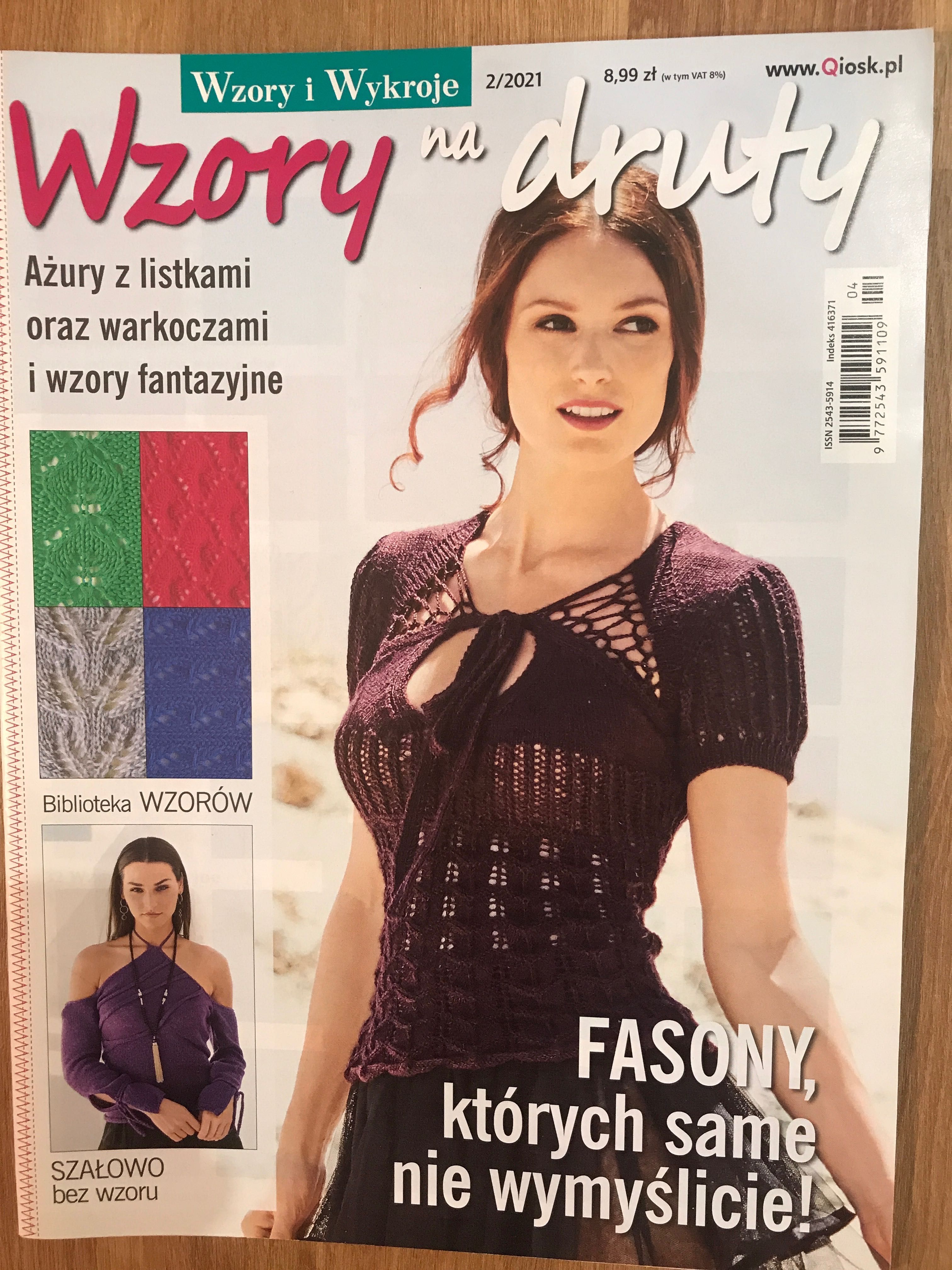 Wzory i wykroje -wzory na druty 3 zeszyty