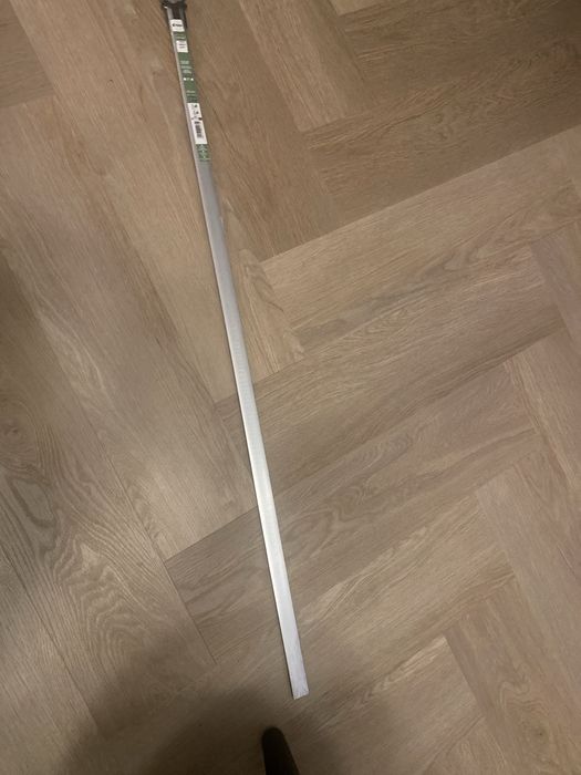 Listwa progowa profil samoprzylepny  srebrna 22mm castorama artens