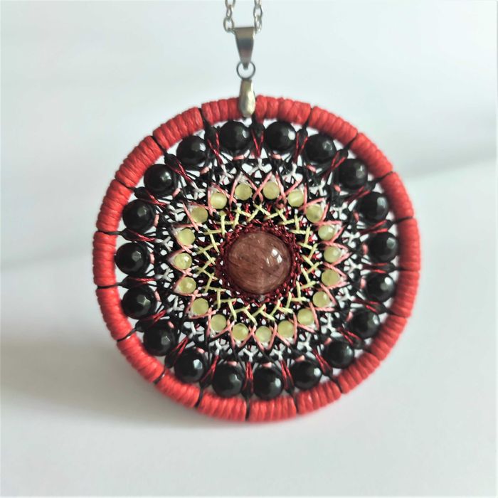 Магический оберег,  амулет, амулет из натуральных  камней. Защита.