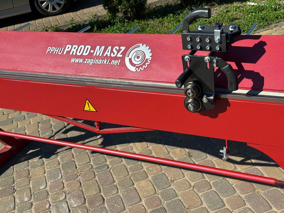 Profesjonalna Giętarka do blachy 3M-RED3200x1x160PROD-MASZ RYSIKGRATIS