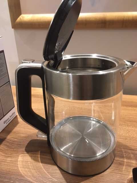 czajnik stalowo-szklany Profi Cook