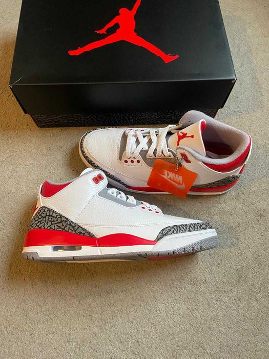jordan 3 fire red