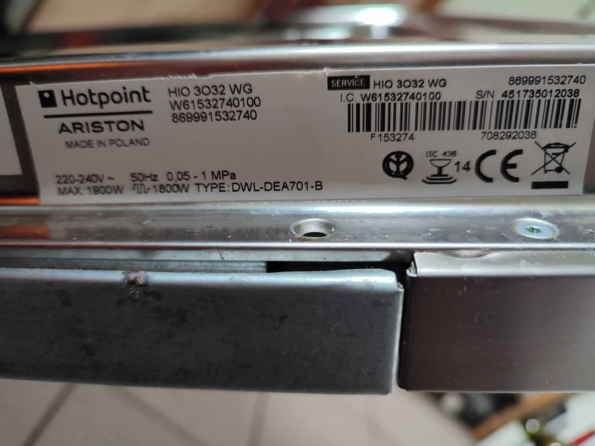 Помпа для Hotpoint Ariston HIO3032 WG