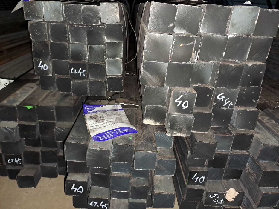 Квадрат 20х20, 30х30, 32х32, 40х40, 50х50, 60х60 ст3,20,45 міра 6м