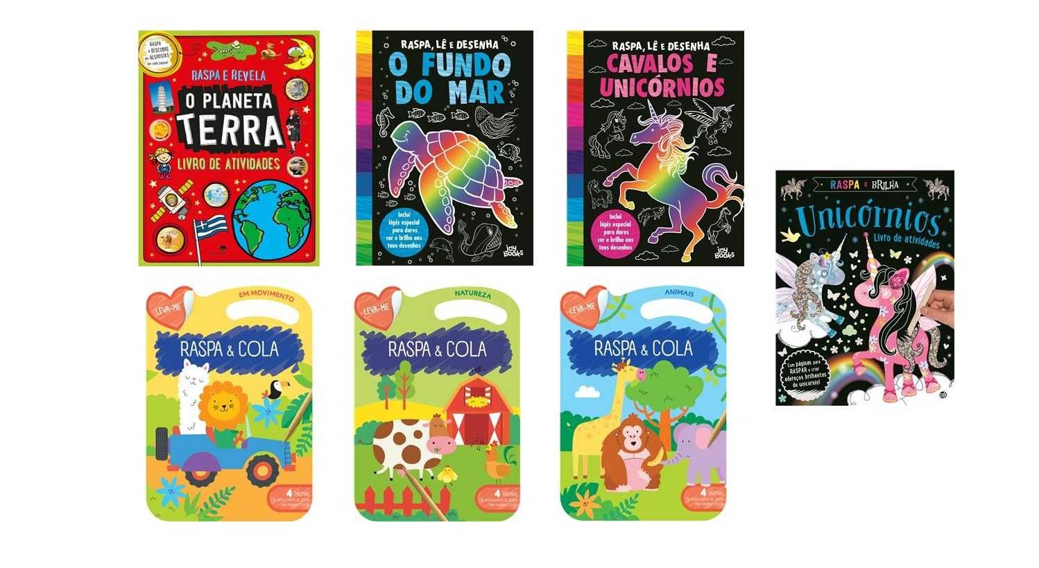 Raspa: Planeta Terra /Unicórnios/ Animais / Mar/.. -Desde 4,50€