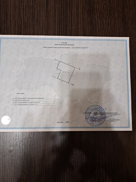 Участок в Шестовице