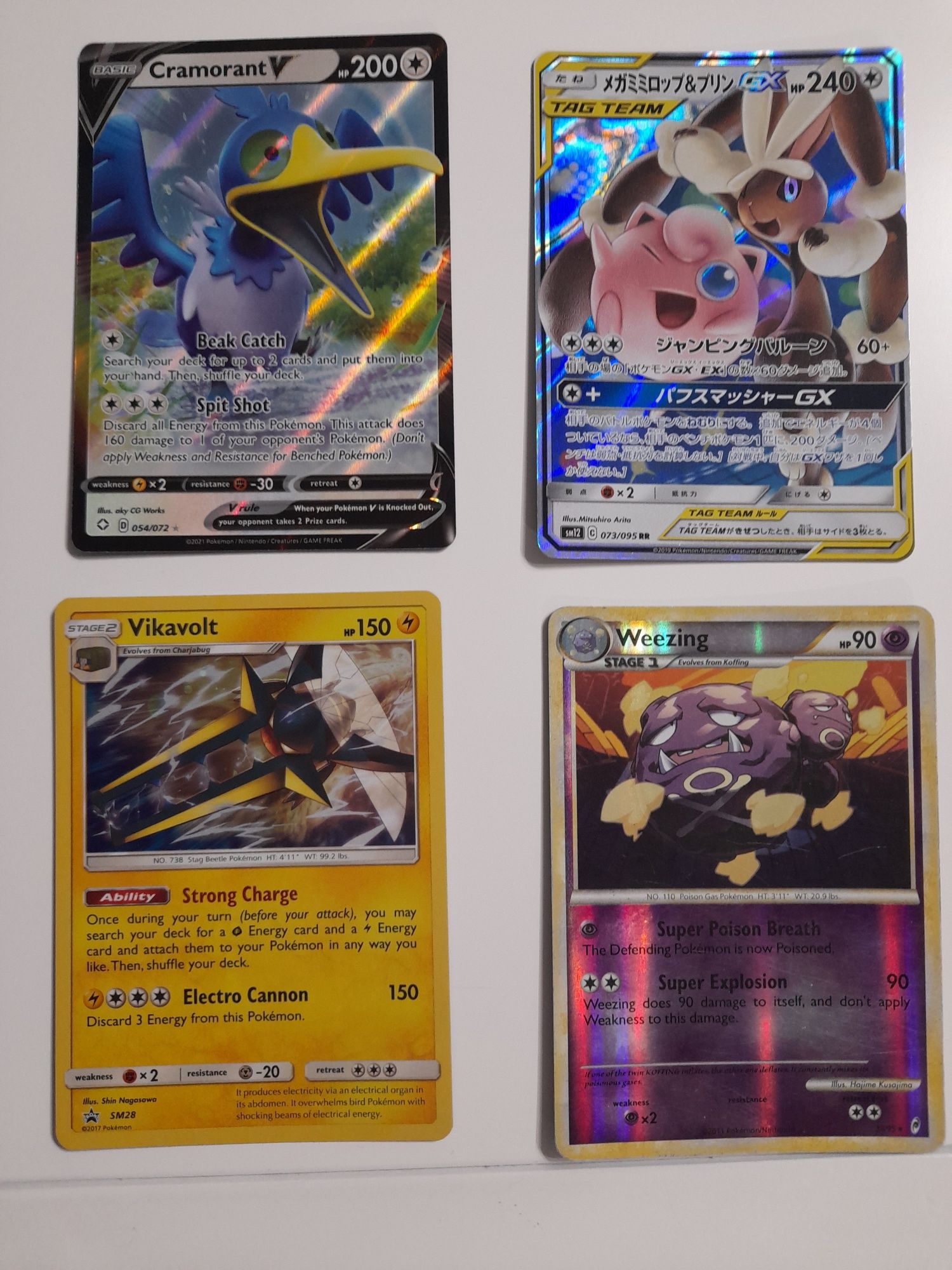 Cartas Pokemon originais raras