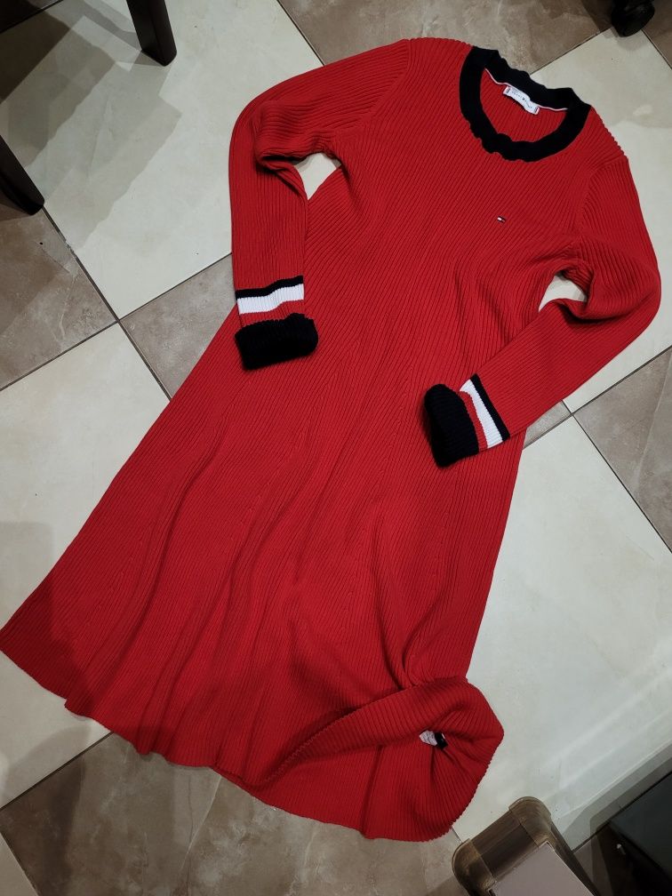Sukienka oryginalna damska Tommy Hilfiger