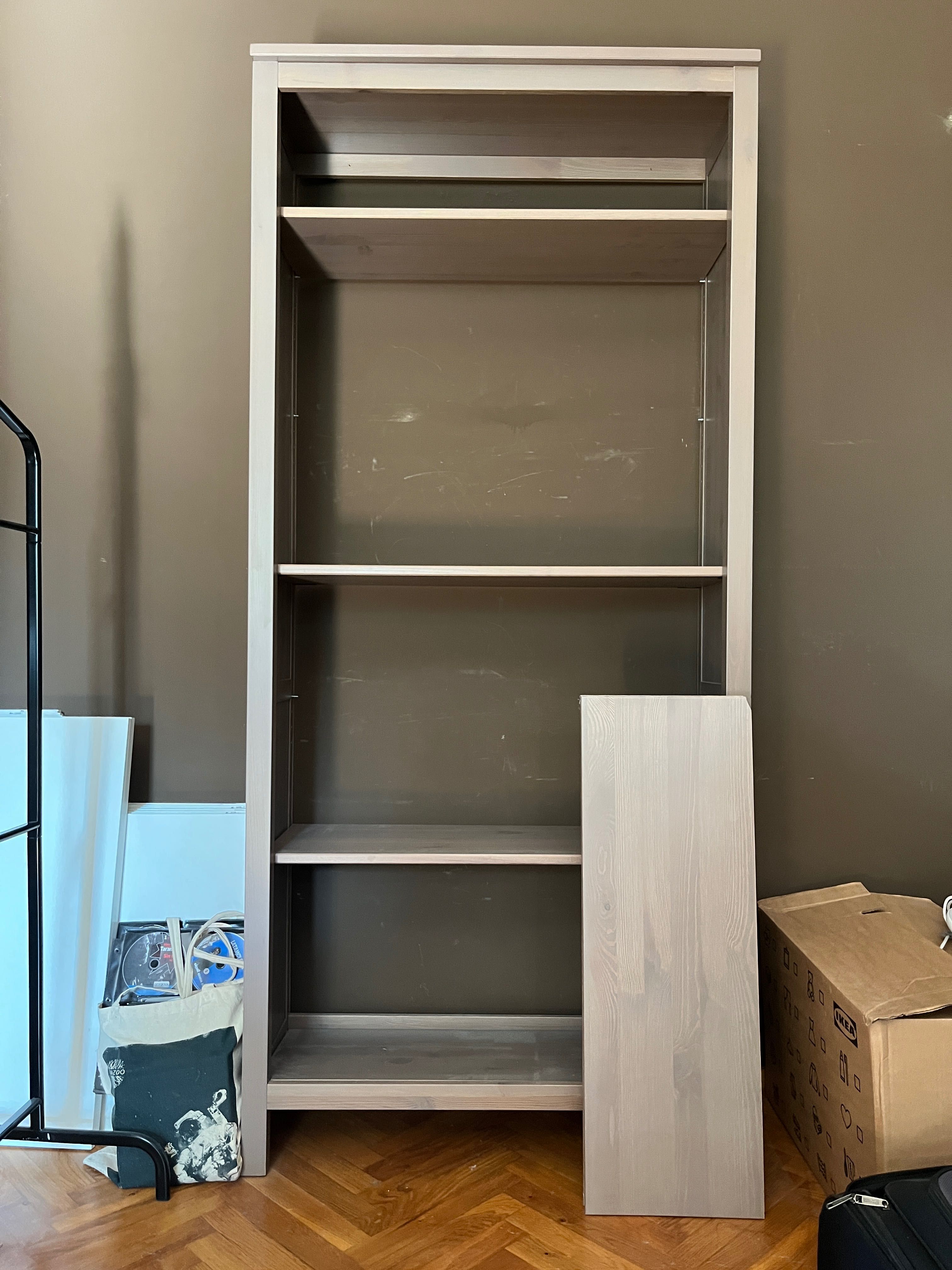 Hemnes regał z litego drewna sosnowego IKEA