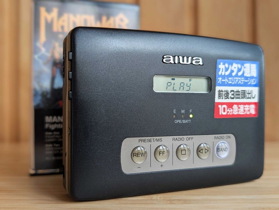 Касетний плеєр AIWA HS-RX 650. Японець зі смачним звуком