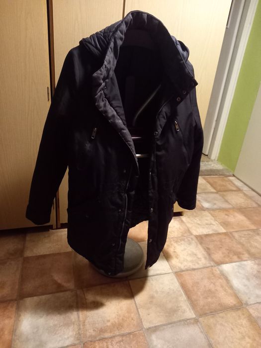 Męska Kurtka/Płaszcz Cortefiel r.M Czarna