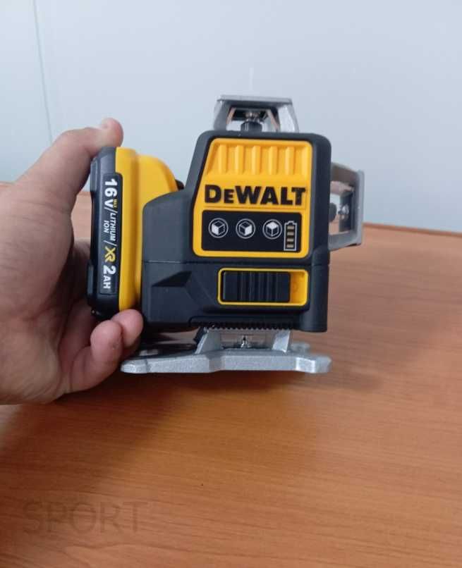 Лазерный уровень нивелир dewalt 4d лазерний рівень нівелір 16 ліній
