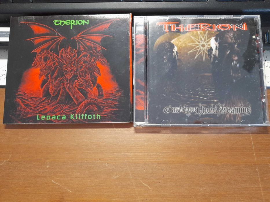 Pack  2 CD da Banda THERION (Black Metal) como novos gravação original