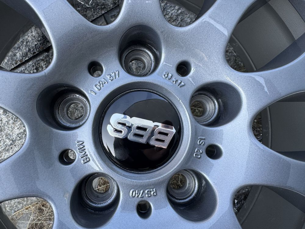 Felgi BBS RS740 17” skrecane 5x120