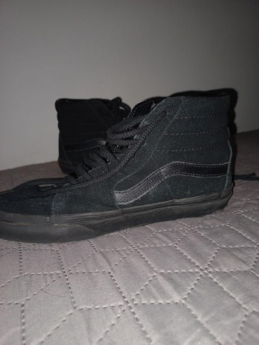 Czarne Sneakersy