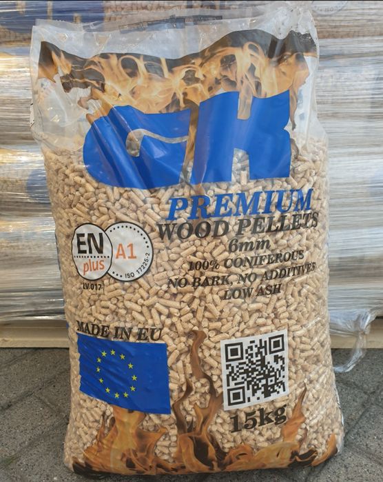 Pellet drzewny iglasty wysokiej jakości certyfikowany
