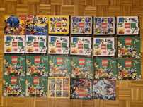 Katalogi LEGO z lat 1995 - 2024, 23 sztuki