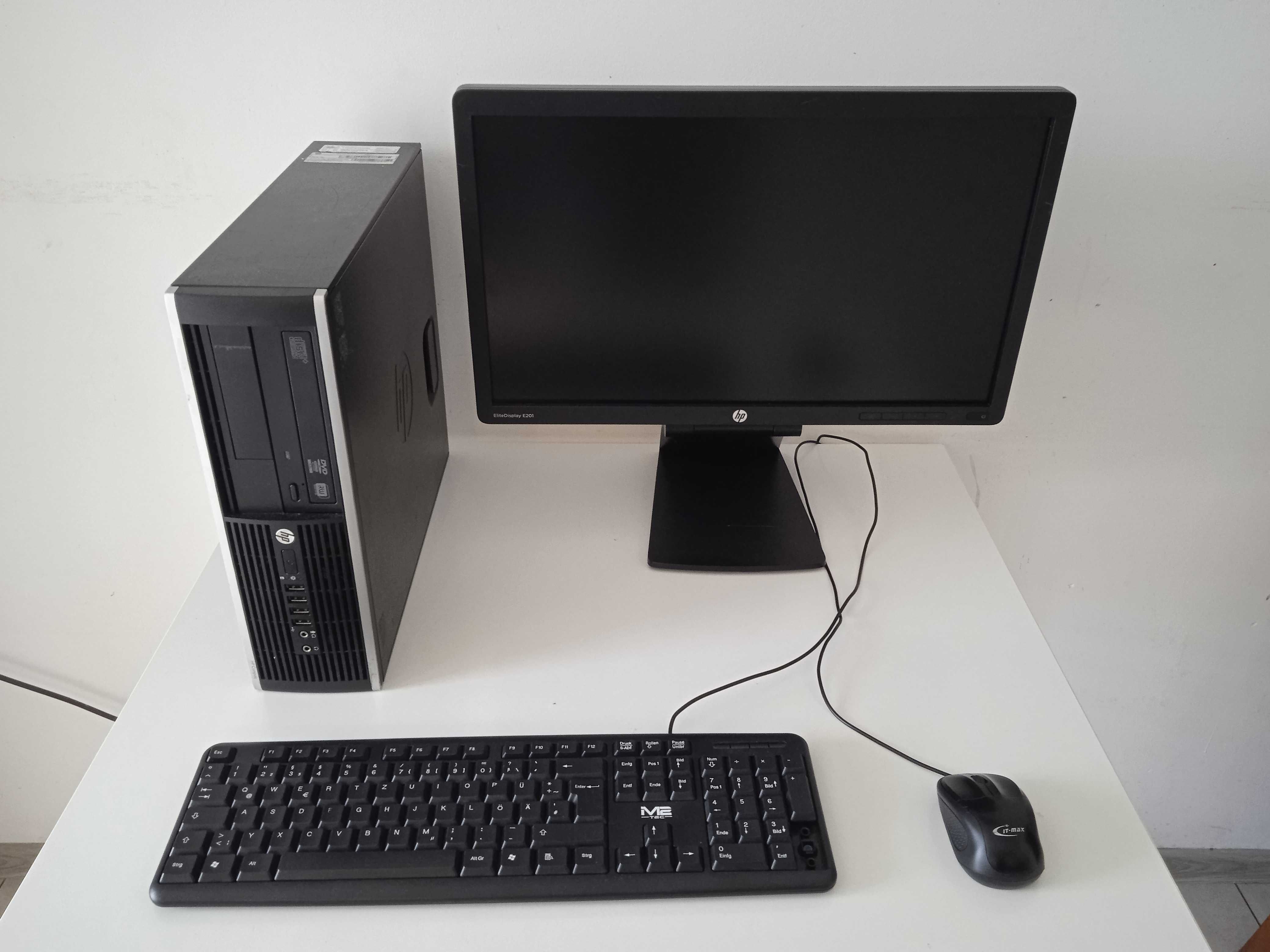 Zestaw komputer HP Compaq 6200 z monitorem, klawiaturą, i myszką
