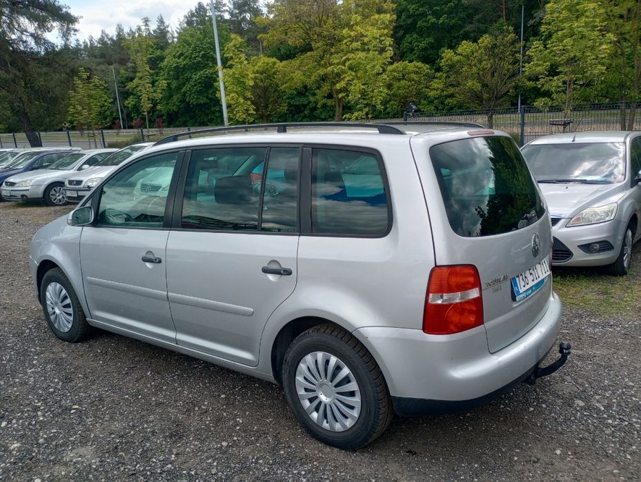 VW Touran 1.9D 105KM 2005r * el szyby klima hak * TORUŃ