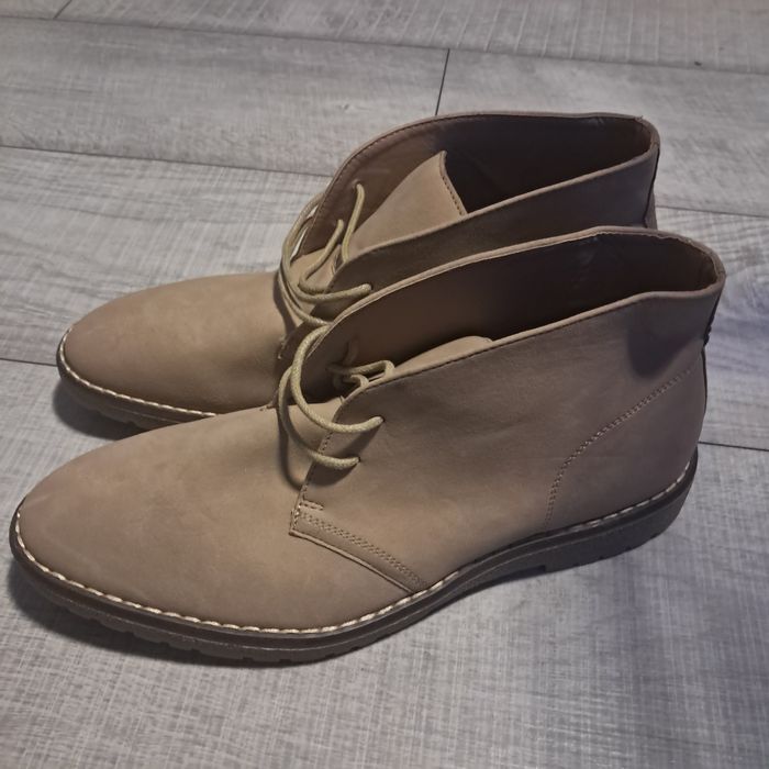 Zamszowe buty męskie