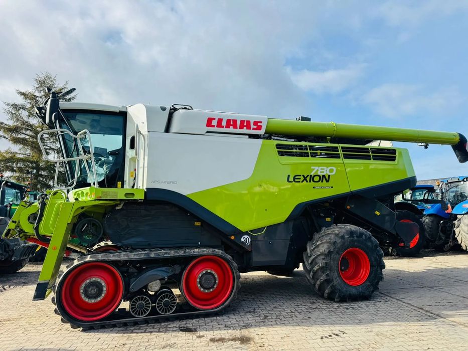 Claas Lexion 780 TT  2019r, silnik MERCEDES, heder 12,5m VARIO ze stołem do rzepaku, nawig