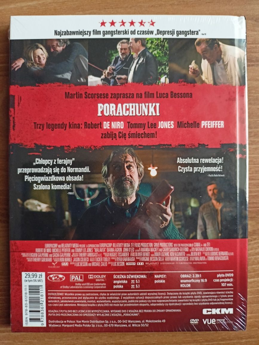 NOWY! Film DVD Porachunki Luc Besson