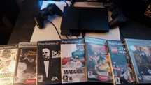 Playstation 2 8 gier 2 pady