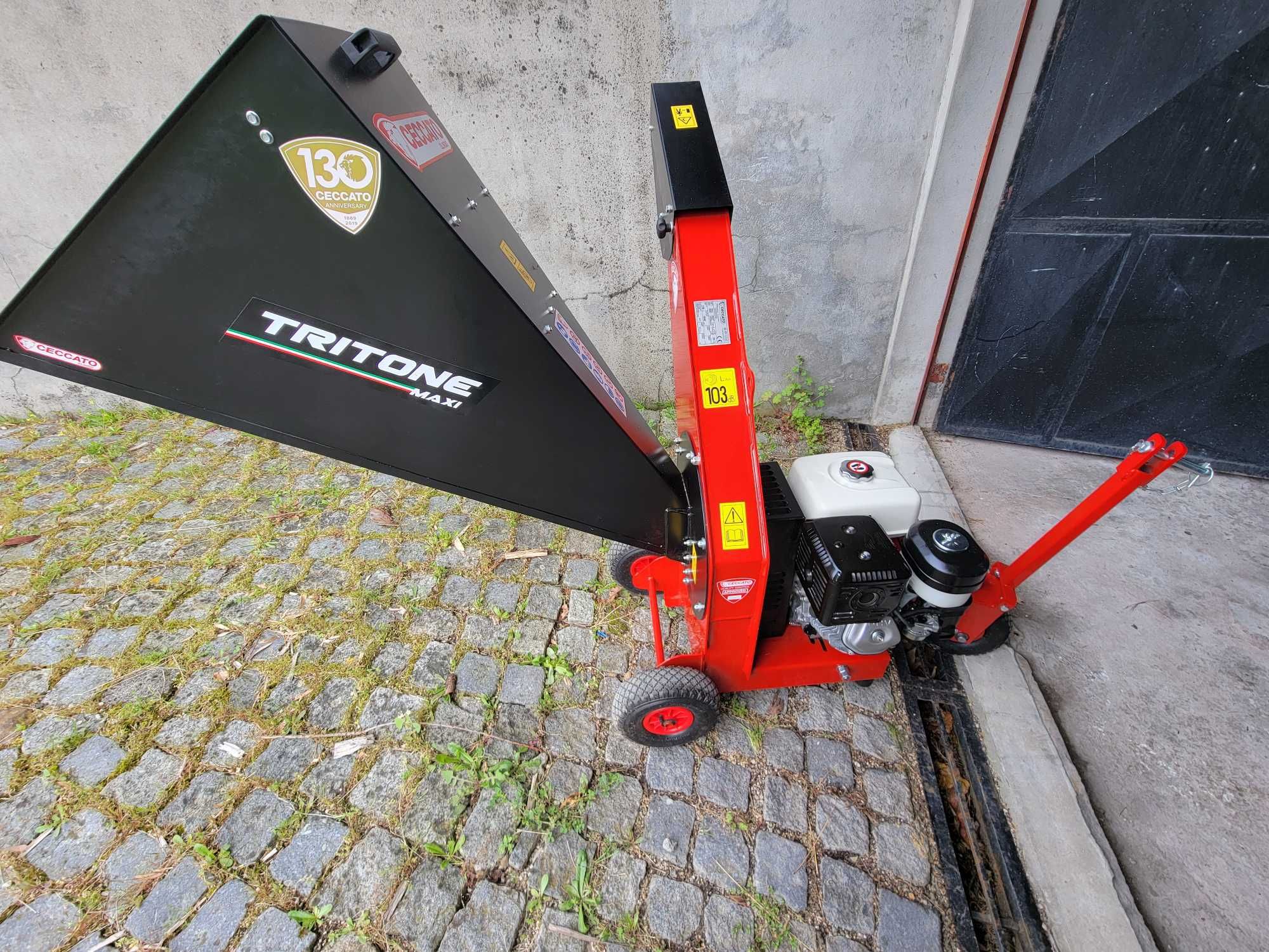 Bio Triturador profissional - Motore Honda GX 390 - Ceccato Olindo