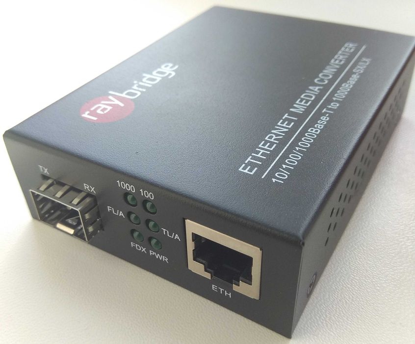 Медіаконвертер под SFP  (FoxGate,StepNet, Raybridge)