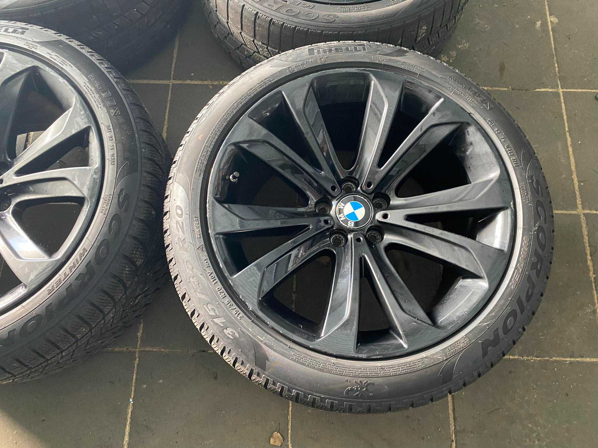 Oryginalne koła 20 cali BMW X5 F15 X6 F16 315/35 R20 275/40 R20 czarne