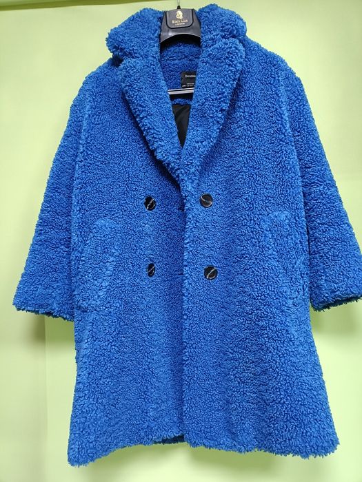 Шуба пальто тедді бренду Bershka