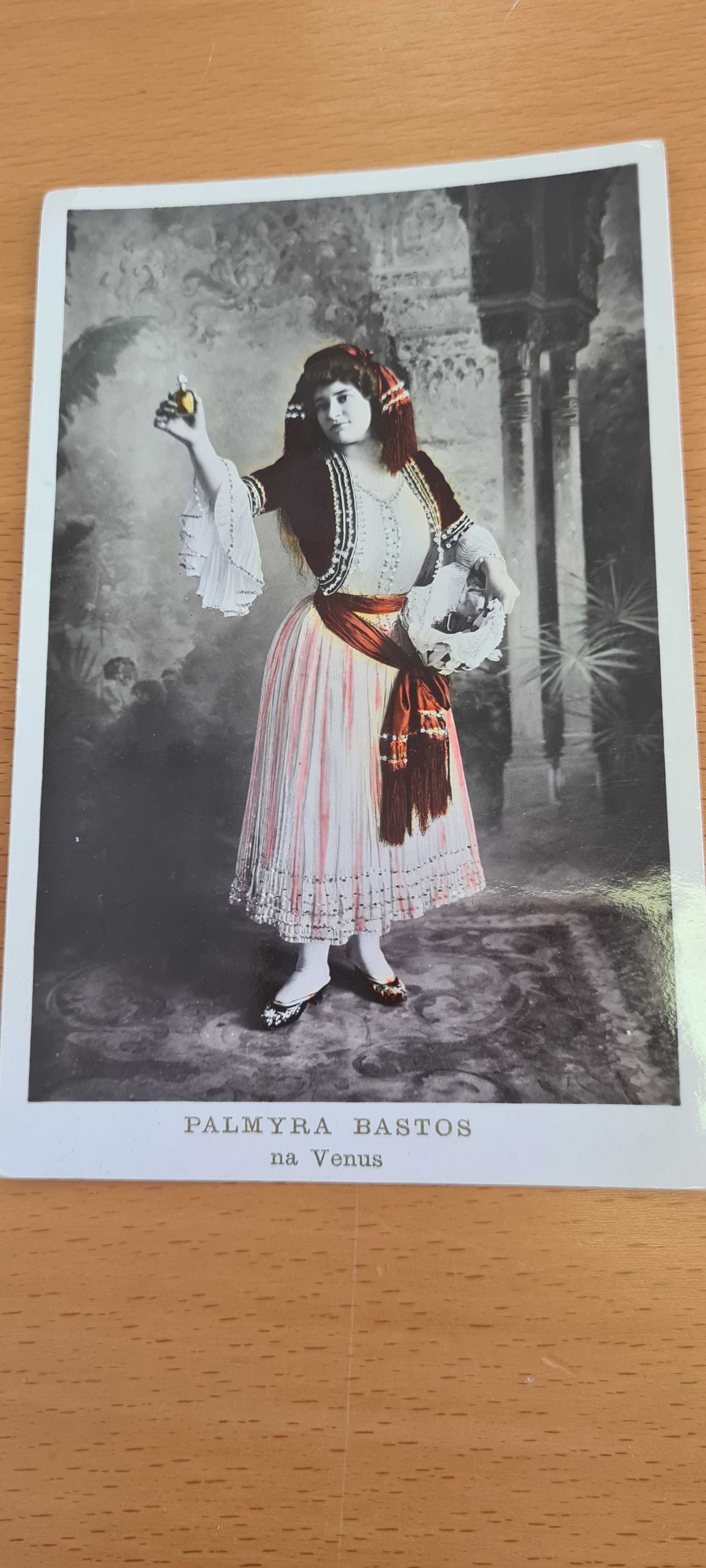 Postais antigos da actriz Palmira Bastos