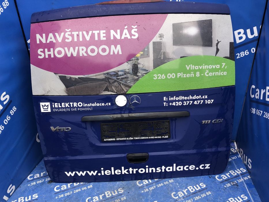 Кришка багажника Вито 639 двері багажник Mercedes Vito W639 Вито