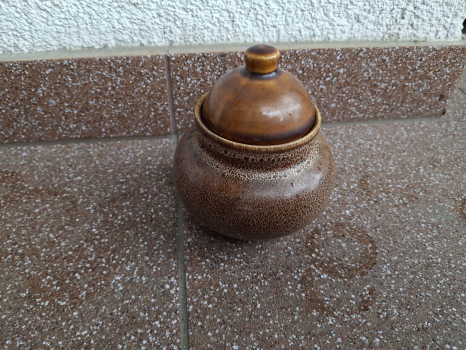 Cukiernica PRL, porcelanowa